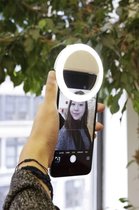 Kikkerland Selfie Lamp - 3 standen - 36 LED lampjes - Oplaadbaar
