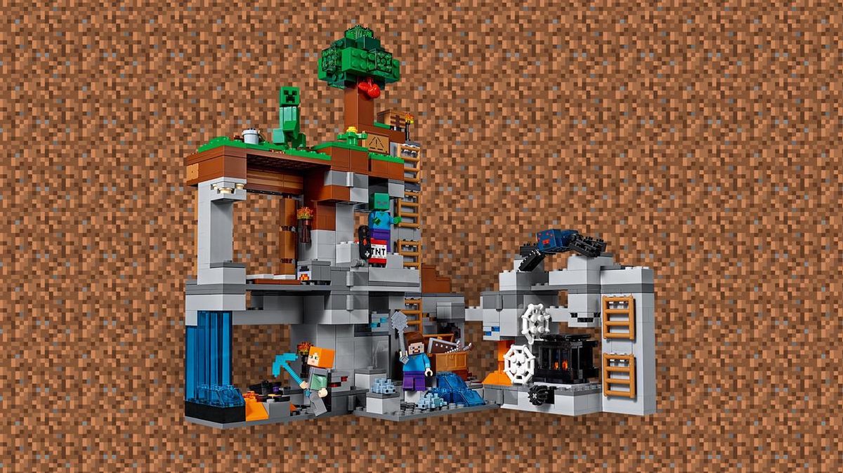 LEGO Minecraft Les aventures souterraines - 21147 | bol.com
