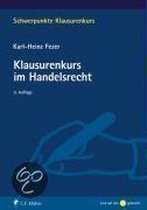 Klausurenkurs Im Handelsrecht