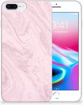 iPhone 7 Plus | 8 Plus TPU Hoesje Marble Pink