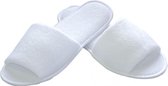 Slippers CLASSIC open neus anti slip - 1 paar - Hotel Sauna Wellness - one size - lengte 29,5 cm