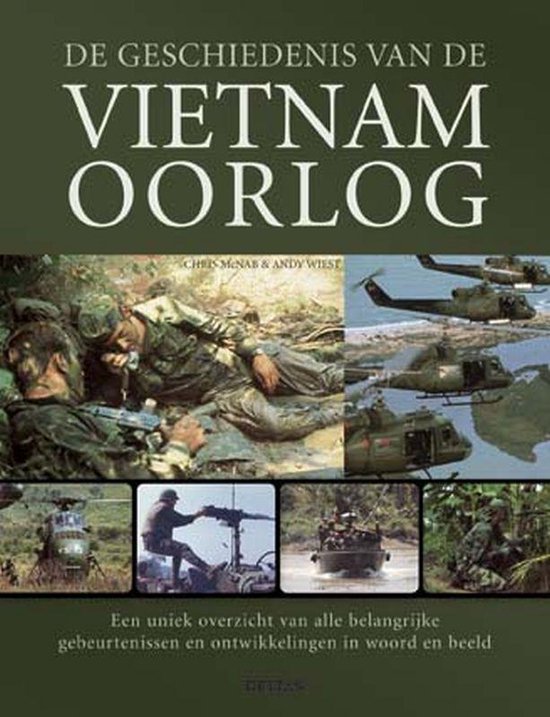 Cover van het boek 'De geschiedenis van de Vietnamoorlog'