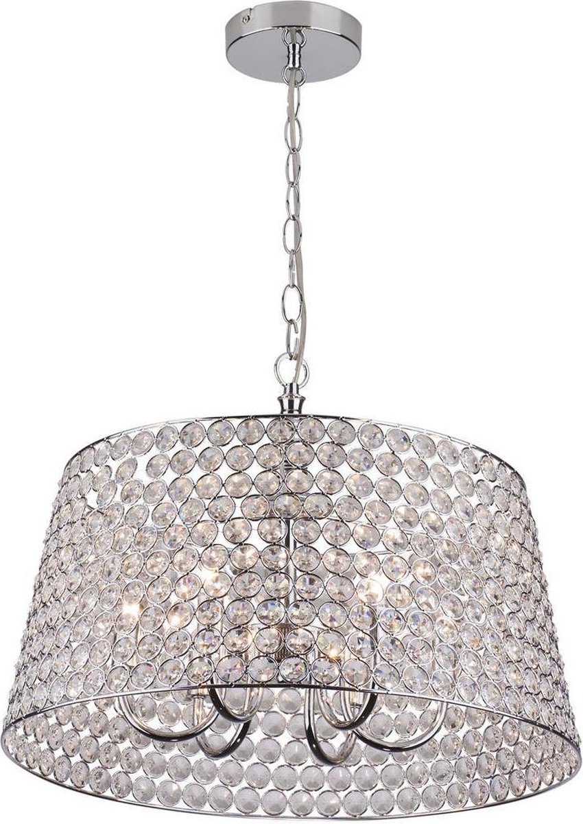 Hanglamp Treasure Ø50cm - crystal - 6x40w G9