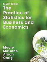 Lecture notes Statistics The Practice of Statistics for Business and Economics, ISBN: 9781319154127