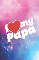 I heart love my Papa - Journal