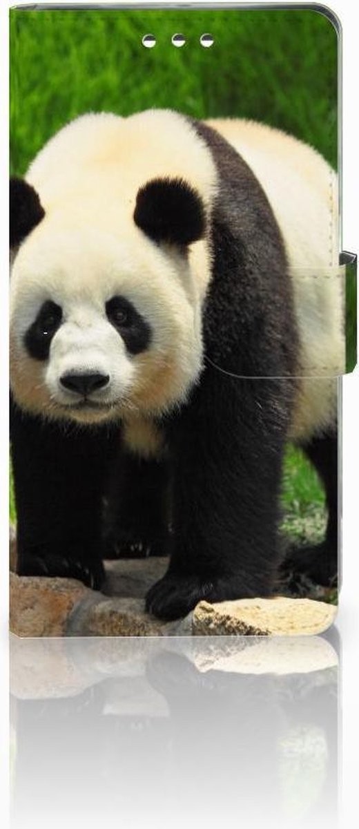 Sony Xperia XZ1 Telefoonhoesje met Pasjes Panda op Prijzenvolger.com