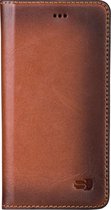 Senza Desire Leather Booklet Apple iPhone 6/6S Burned Cognac