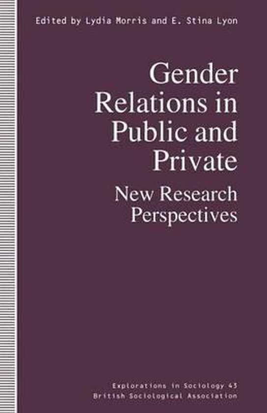 Gender Relations in Public and Private 9780333630884 Lydia Morris