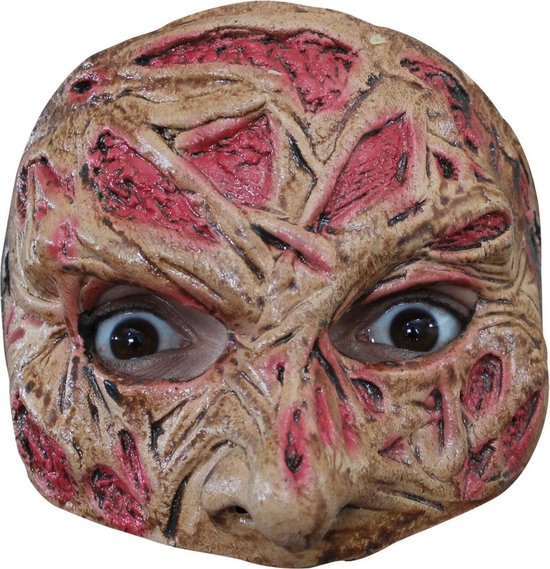 Meer Aannemelijk onvergeeflijk Halfmasker van een verbrand gezicht voor volwassenen (Halloween) -  Verkleedmasker -... | bol.com