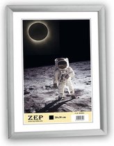 ZEP - Kunststof Fotolijst New Easy Zilver voor foto formaat 30x30 - KL13