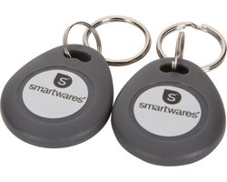 SMARTWARES BADGES VOOR BEDIENING VAN ALARMSYSTEEM AAN/UIT SA78T/2