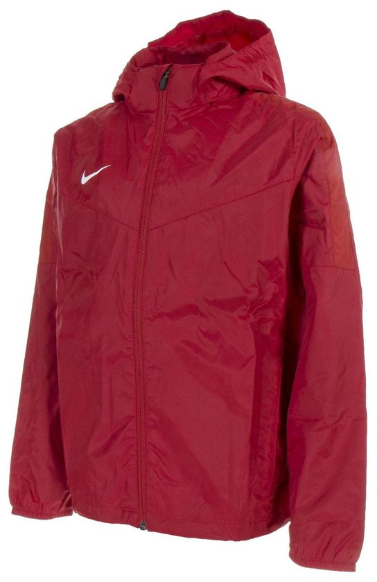 Nike Sideline Rain Jacket Junior Regenjas - 158 - Unisex - rood Maat - 158/170 | bol.com