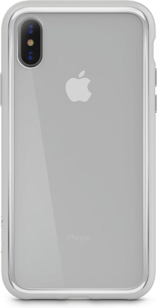 Belkin-SheerForce-Elite-iPhone-X-beschermhoes-zilver-F8W868btC01