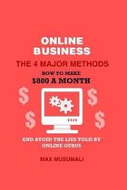 Online Business the 4 Major Method