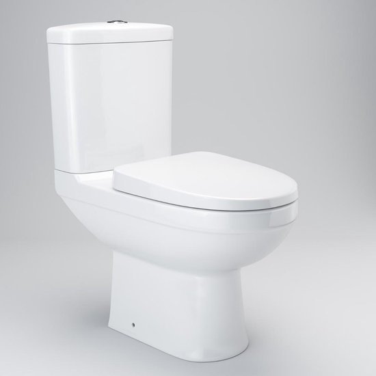 Sabrosa Staand Toilet Compleet Met Spoelbak En Softclose Zitting | bol.com