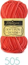 Scheepjes Softfun Denim - 505 Rood