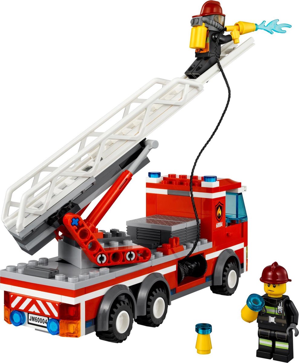 geluk Efficiënt Buiten adem LEGO City Brandweerkazerne - 60004 | bol.com