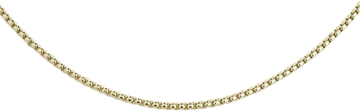Melano friends jodie ketting - goudkleurig - dames - 46 cm