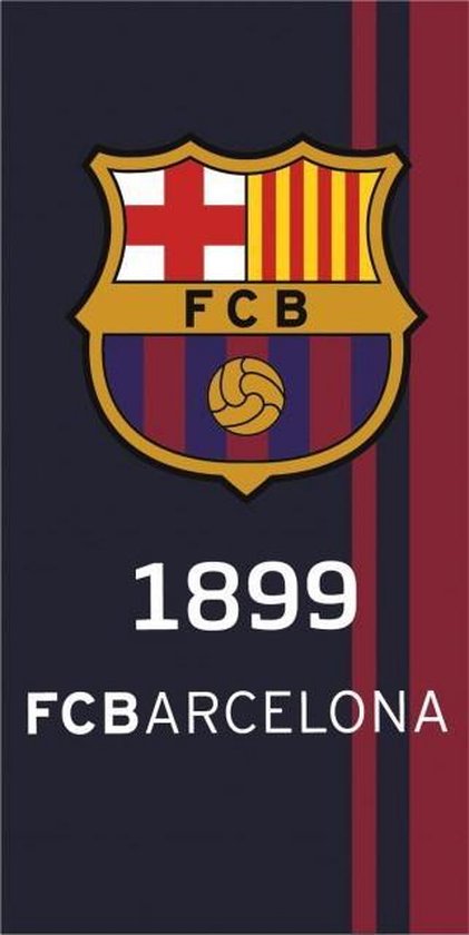 Op de kop van Verlichten Tonen FC Barcelona strandlaken 100% katoen 70 x 140cm | bol.com