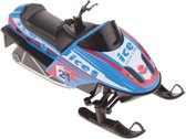 Welly Sneeuwscooter Die-cast 13 Cm Blauw