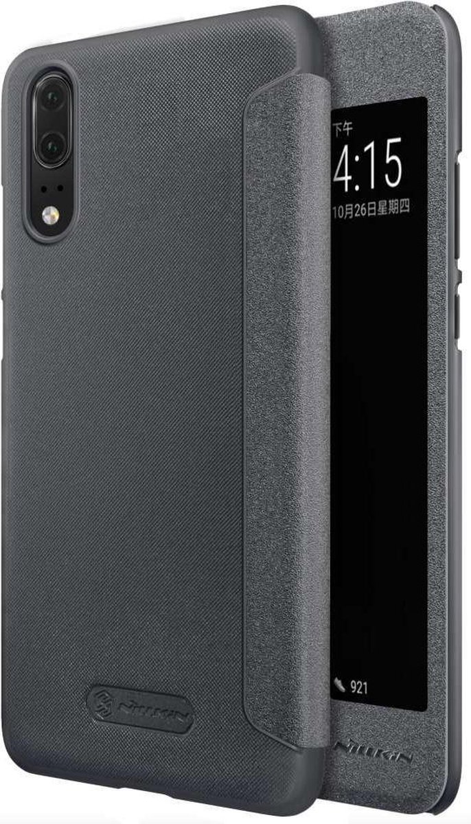 Nillkin Sparkle Series Leather Case Huawei P20 - Black