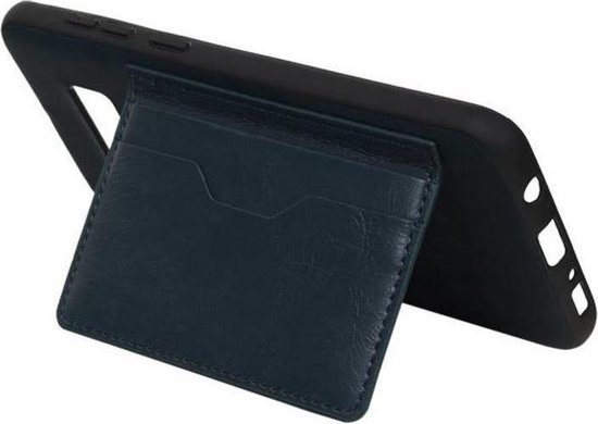 Couverture arrière debout 2 cartes pour Galaxy S8 Plus Navy
