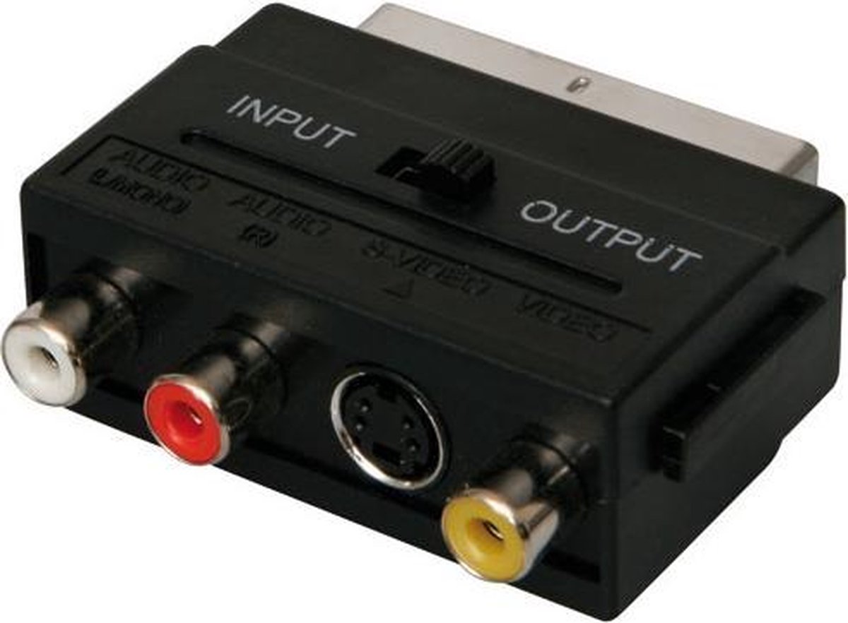 ICIDU Adaptateur Audio / Vidéo Péritel Entrée / Sortie m S-vidéo + 3x m ...