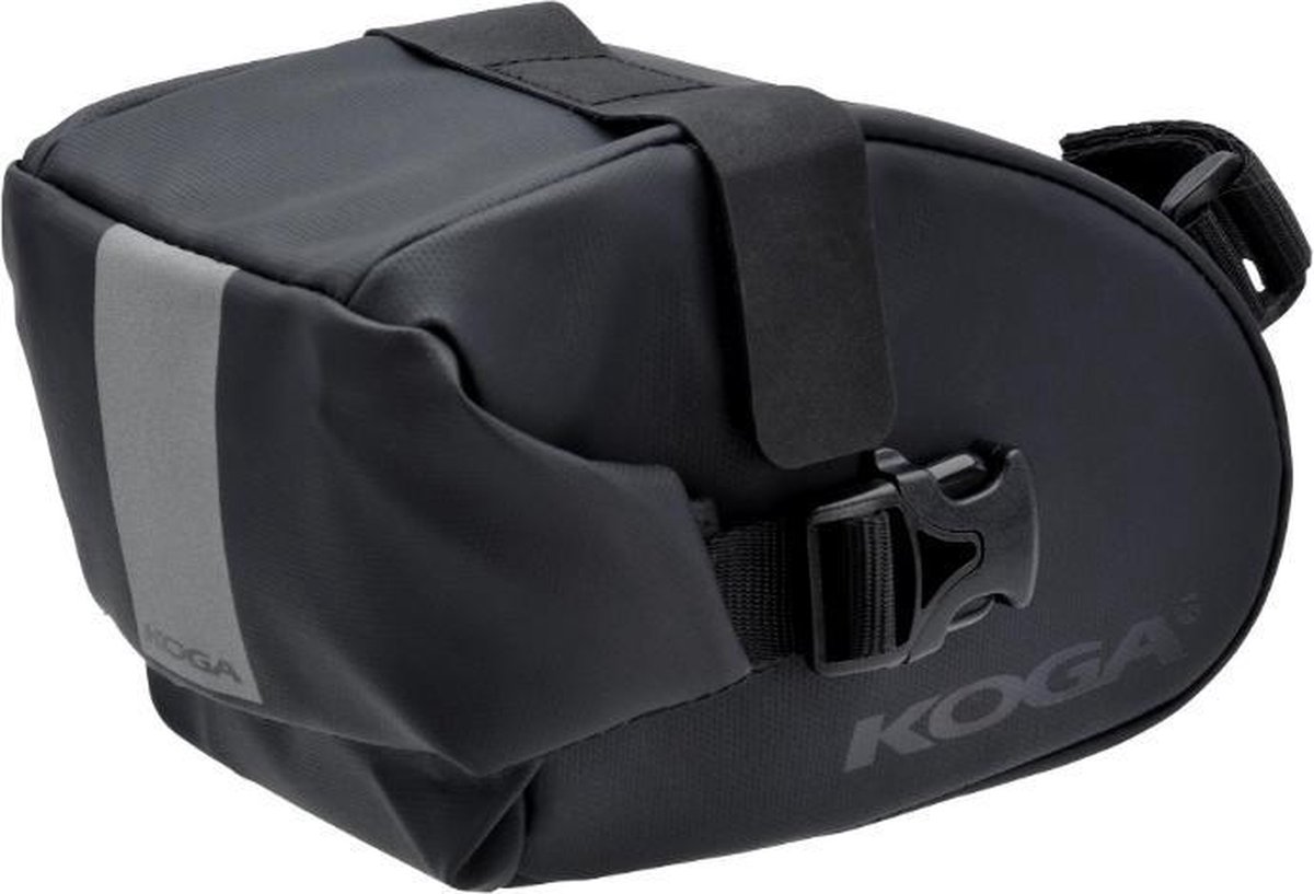 Fiets Zadeltas Velcro Koga 0,9L Zwart