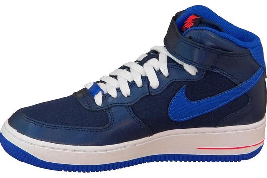Nike Air Force 1 Mid Gs 314195-412, Vrouwen, Blauw, Sneakers maat: 38.5 EU  | bol.com