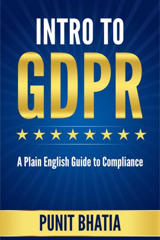 Intro to GDPR - cover