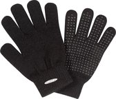 winter gloves Stag hockey gloves - handschoenen - handschoenen dames - handschoenen winter - wanten - zwart - Sinterklaas - Kerst - Cadeau