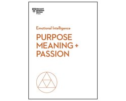 Omslag van HBR Emotional Intelligence Series - Purpose, Meaning, and Passion (HBR Emotional Intelligence Series)