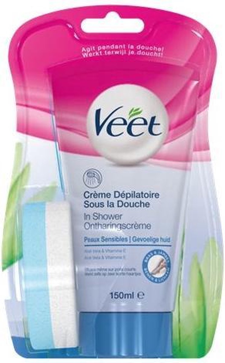 Veet InShower Ontharingscrème Normale Huid 5 x 150ml