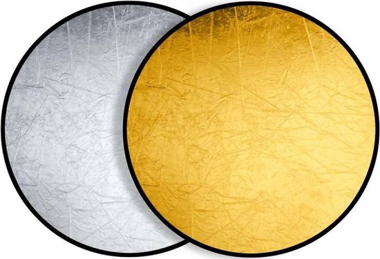 Bresser TR-5 Reflectiescherm goud/zilver 110cm rond