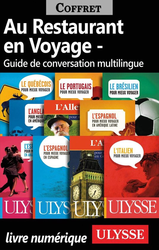 Au Restaurant en Voyage - Guide de conversation multilingue - cover