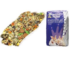 Witte molen konijnenvoer met haver - 1 ST à 20 KG