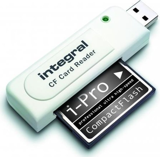 Lecteur de carte mémoire INCRCF intégré Blanc USB 2.0