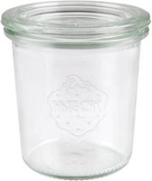 Buffet weckglas glas | Ø binnen: 5,5cm | H: 7,5cm | Inhoud: 140 ml | Verpakkingseenheid: 12