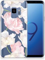 TPU Siliconen Backcase Geschikt voor Samsung Galaxy S9 Lovely Flowers