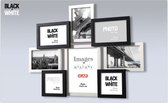 Icar Multi Fotolijst Black and White 81