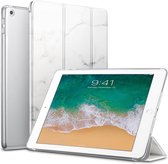Hoesje geschikt voor iPad Air 2019 Smart Cover - 10.5 inch - Trifold Book Case Leer Tablet Marmer