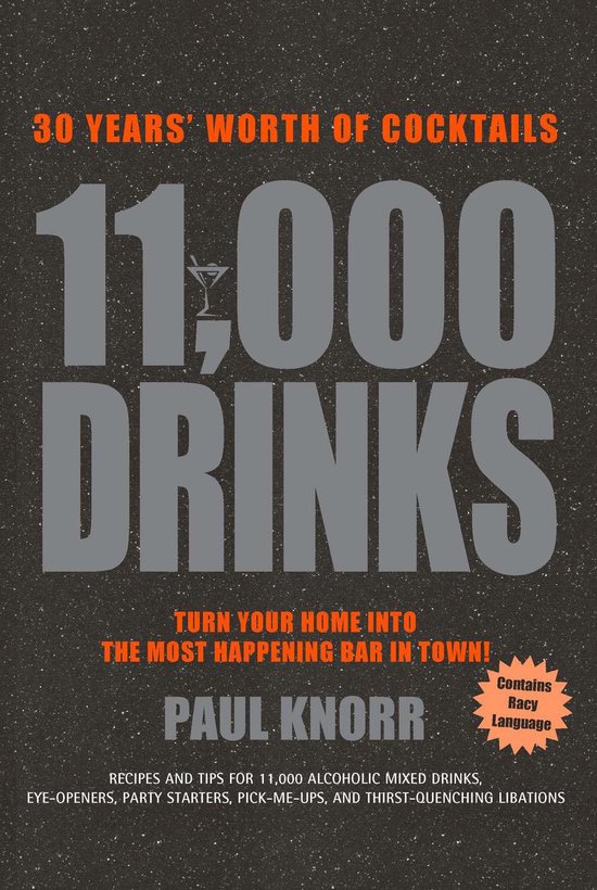 11,000 Drinks - cover