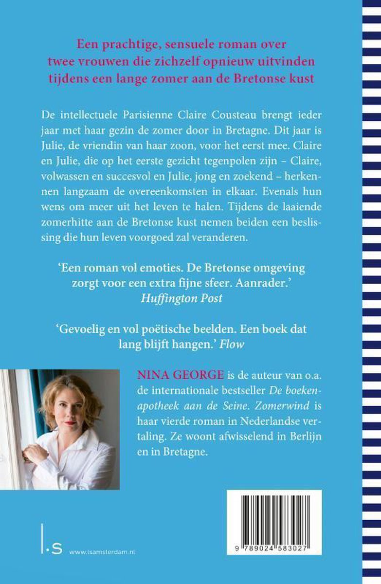 Zomerwind - back cover