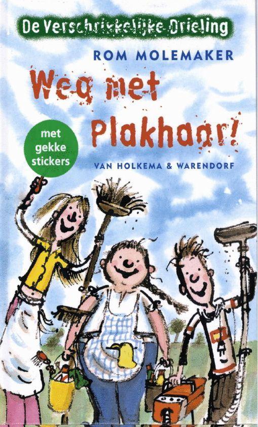 Cover van het boek 'Weg met Plakhaar !'
