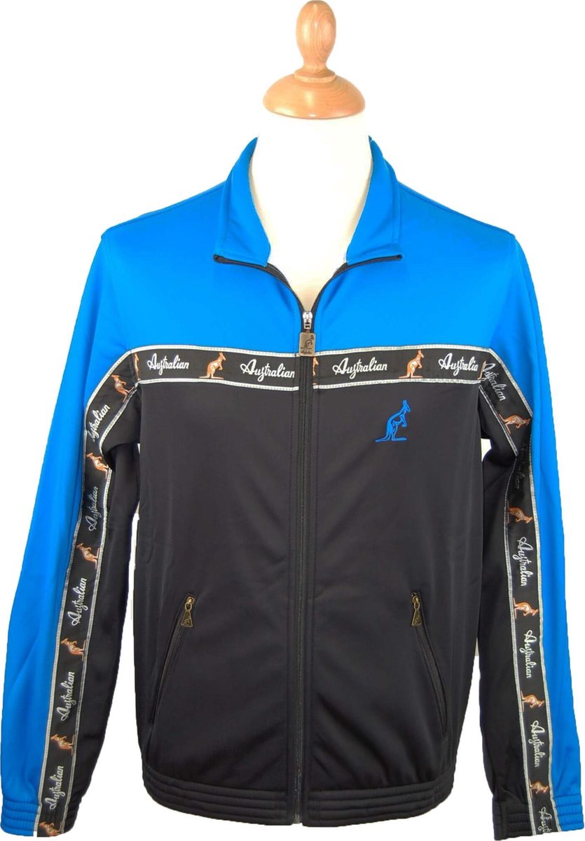 Australian jasje met bies capri blue maat 48 M bol