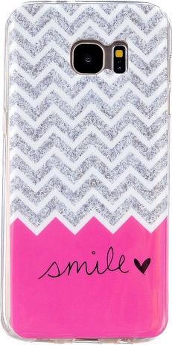Samsung Galaxy S7 Edge silicone gel hoesje Chevron