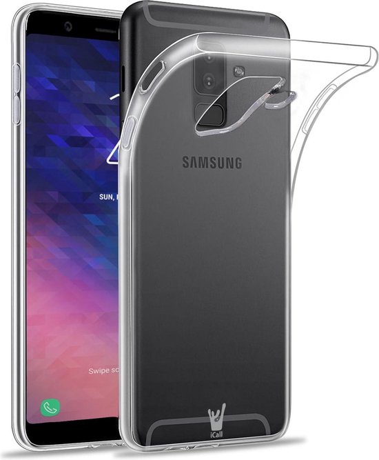 Samsung Galaxy A6 (2018) Hoesje Transparant TPU Siliconen Soft Gel Case -  van iCall | bol.com