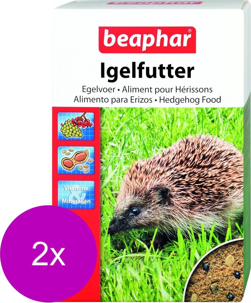 Beaphar Egelvoer - 1 kg - 2 Stuks