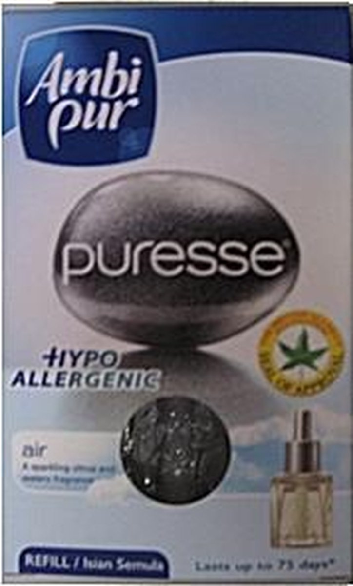 Ambi Pur Puresse Hypo Allergenic Luchtverfrisser Navulling 20 ml