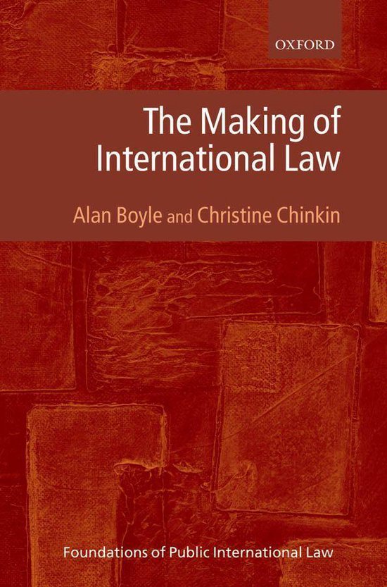 Foundations of Public International Law - The Making of Inte ... - cover